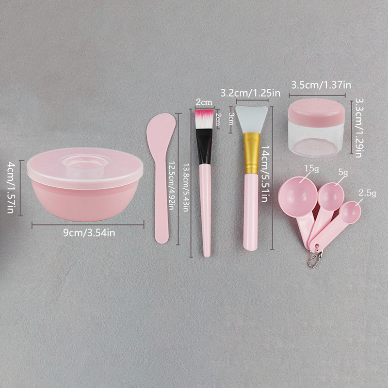 Beauty Makeup Women - ชุดแปรงพอกหน้า ชาม ช้อน แปรงมาส์ก อุปกรณ์เสริมความงาม DIY