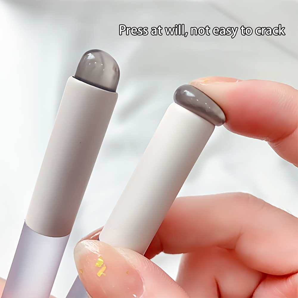 Contour Palette Stick - แท่งซิลิโคนสำหรับทาสีเล็บ ใช้กับผงโครเมียม ใช้งานง่ายสำหรับทำเล็บ แปรงซิลิโคนสำหรับทาสีเล็บ