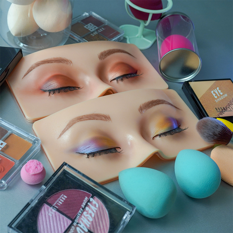 แผ่นซิลิโคนฝึกการแต่งหน้าใช้ซ้ - Beauty Makeup Academy บทวิจารณ์และราคา